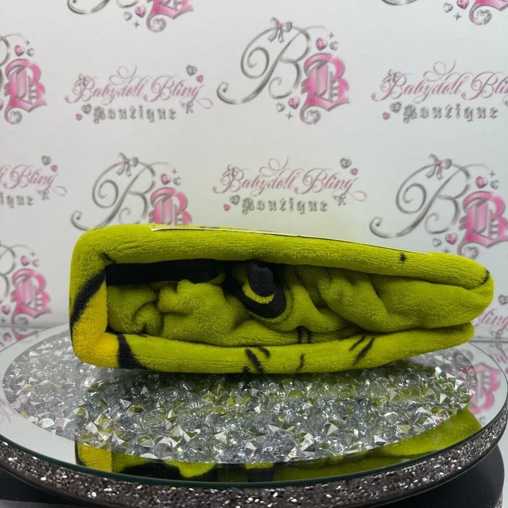 The Grinch blanket brand new Christmas neon green Silky Soft Throw Blanket